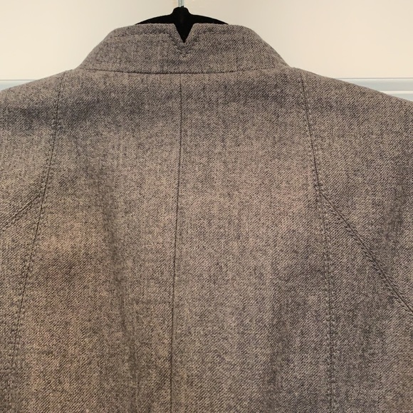 Banana Republic grey wool military jacket - Picture 11 of 12